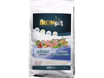 IRONpet Dog Adult Medium Turkey (Krocan) 12 kg