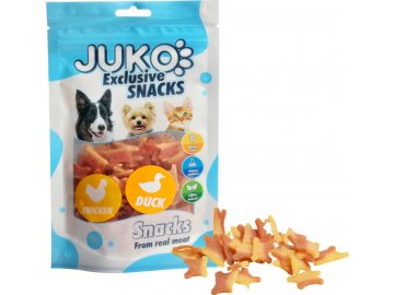 Chicken & Duck Chips JUKO Snacks 70 g