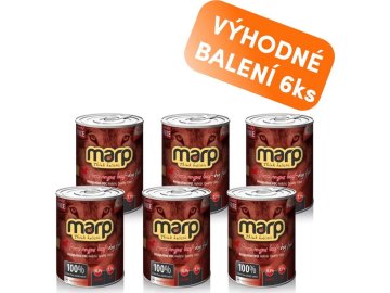 Marp Angus Beef konzerva pro psy s hovězím 6x400g