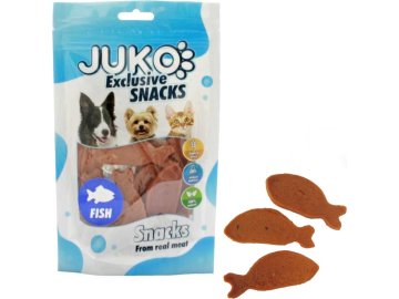 JUKO Snacks Salmon in fish shape 70 g