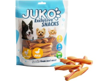 Chicken, Duck & Pumpkin Tricolor Twist JUKO Snacks 250 g