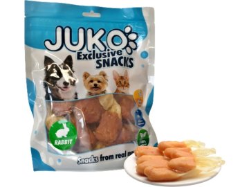 JUKO Snacks Rabbit Ear with Chicken 250 g