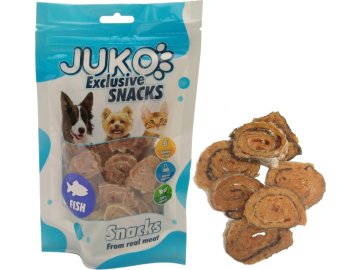 JUKO Snacks Salmon sushi with fish skin 70 g