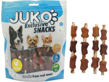 JUKO Snacks Chicken, Duck & Liver Wrap rawhide 250 g