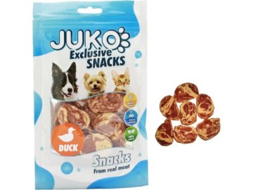JUKO Snacks Duck & Codfish chips 70 g
