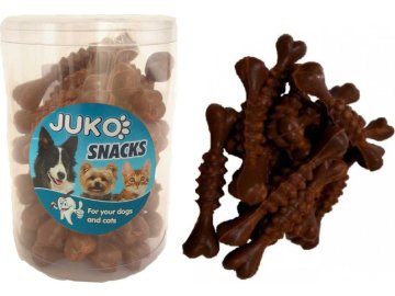 Dentální kostičky Slanina JUKO Snacks (30 ks)