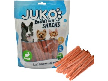 JUKO Snacks Rabbit spiral stick 12 cm (250 g)