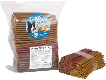 Alan tyčinky MIX JUKO Snacks 1 kg (cca 340 ks)