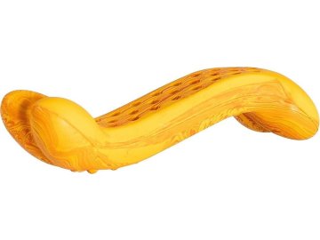 Antibakteriální dentální kost s vůní gril.kuřete HipHop přírodní guma 11 cm