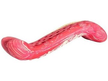 Antibakteriální dentální kost s vůní hovězího steaku HipHop přírodní guma 11cm