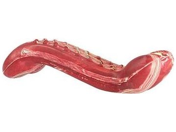 Antibakteriální dentální kost s vůní slaniny HipHop přírodní guma 16,5cm