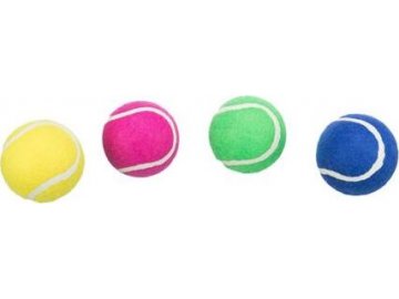 Tenisový míček o 6 cm. různé barvy