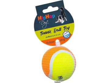HRAČKA - tenisový míček plněný plovoucí 6,5cm HIPHOP DOG
