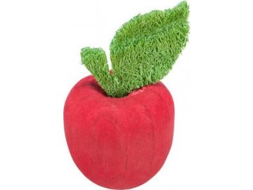 Jablko, hračka pro hlodavce, ø 5.5 × 9 cm