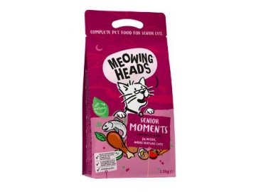 MEOWING HEADS Senior Moments NEW 1,5kg