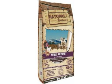 Natural Greatness Wild Recipe All B./kachna,krůta,kuře 15kg