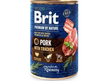 Brit Premium Dog by Nature  konz Pork & Trachea 400g