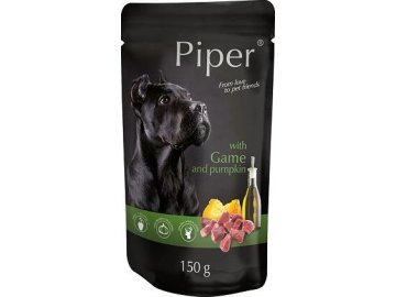 PIPER se zvěřinou a dýní, kapsička pro psy 150 g