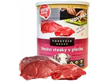 Topstein  Hovězí steaky v plechu 800 g