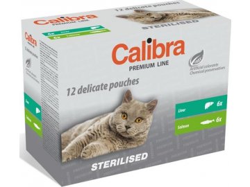 Calibra Cat kaps. Premium Steril. multipack 12x100 g