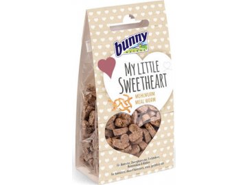 Bunny Nature srdíčka s moučnými červy 30 g