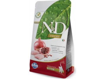 N&D PRIME CAT KITTEN Chicken & Pomegranate 10kg