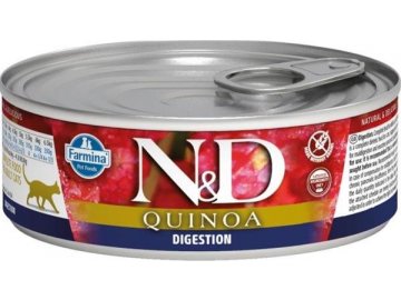 N&D CAT QUINOA Adult Digestion Lamb & Fennel 80g  + Kup 1, dám ti 1 ZDARMA!