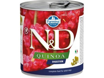 N&D DOG QUINOA Adult Digestion Lamb & Fennel 285g  + Kup 1, dám ti 1 ZDARMA!