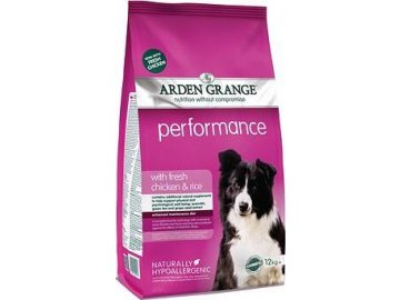 Arden Grange Performance rich in chicken & rice 12 kg