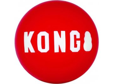 Hračka guma Signature míč 2ks S Kong