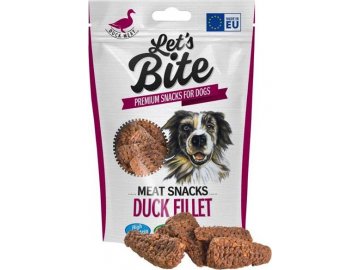 Brit Let's Bite Meat Snacks Duck Fillet 80g