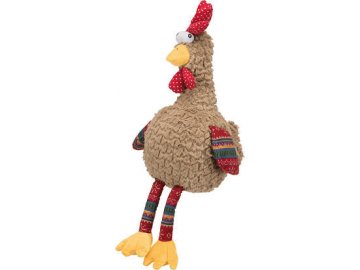 Rooster, plyšový kohout, šustivá folie uvnitř, 60cm