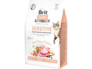 Brit Care Cat GF Sensit. Heal.Digest&Delic.Taste 0,4kg