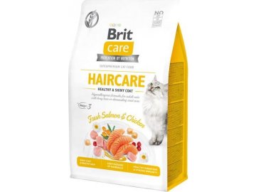 Brit Care Cat GF Haircare Healthy&Shiny Coat 0,4kg