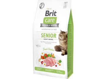 Brit Care Cat GF Senior Weight Control 7kg