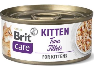 Brit Care Cat konz Fillets Kitten Tuna 70g