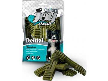 Calibra Joy Dog Classic Dental Brushes 85g NEW