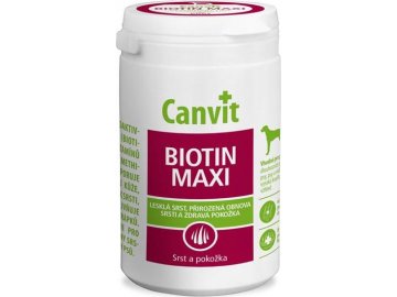 Canvit Biotin Maxi pro psy ochucený 230g