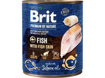 Brit Premium Dog by Nature  konz Fish & Fish Skin 800g