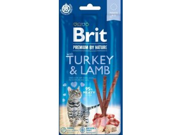 Brit Premium Cat by Nature Sticks Turkey&Lamb(3pcs)