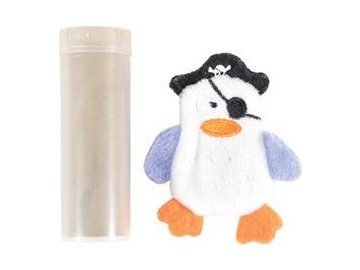 Hračka kočka PIRATE plnící+šanta bílá Zolux