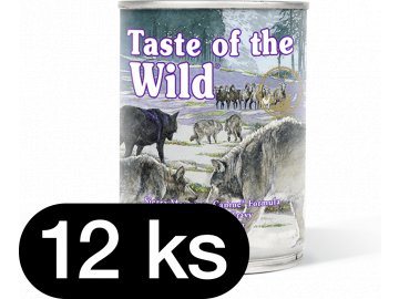 Taste of the Wild Sierra Mountain Can Dog 12x390 g (balení)