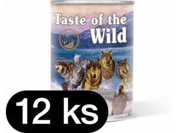 Taste of the Wild Wetlands Can Dog 12x390 g (balení)