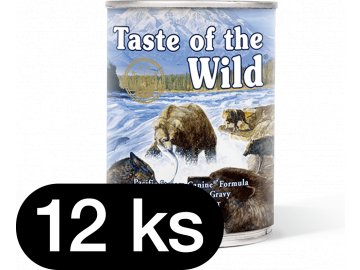 Taste of the Wild Pacific Stream Can Dog 12x390 g (balení)