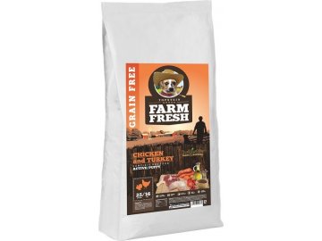 Farm Fresh Chicken and Turkey Active/Puppy Grain Free 2 kg