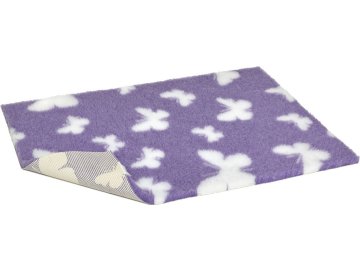 vetbedr protismykovy fialovy s motylmi 100 x 150 cm 44365