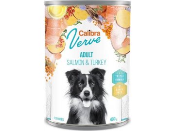 Calibra Dog Verve konz.GF Adult Salmon&Turkey 400g