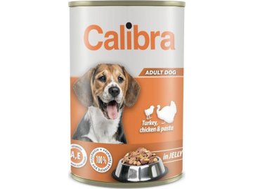 Calibra Dog  konz.Turk,chick&pasta in jelly 1240g NEW