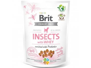 Brit Care Dog Crunchy Crack.Insec.Puppy Whey Prob 200g