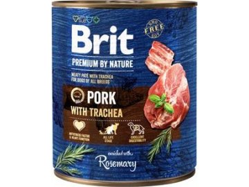 Brit Premium Dog by Nature  konz Pork & Trachea 800g